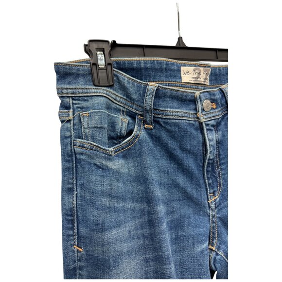 Size 27 / 4 - WE THE FREE - Free People - Skinny Jeans Distressed NEW no tags - Picture 6 of 13